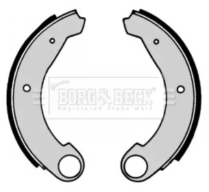 Комлект тормозных накладок BORG & BECK BBS6153