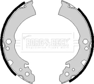 Комлект тормозных накладок BORG & BECK BBS6163