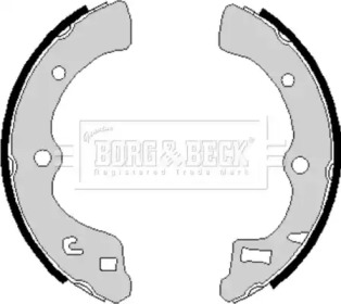 Комлект тормозных накладок BORG & BECK BBS6167