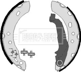 Комлект тормозных накладок BORG & BECK BBS6210