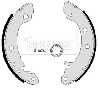 Комлект тормозных накладок BORG & BECK BBS6234