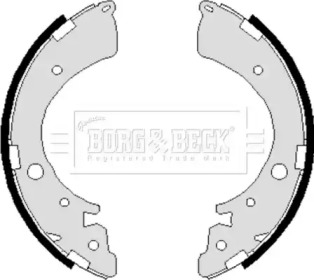 Комлект тормозных накладок BORG & BECK BBS6235