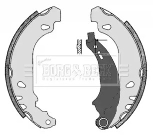 Комлект тормозных накладок BORG & BECK BBS6243