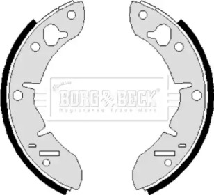 Комлект тормозных накладок BORG & BECK BBS6247