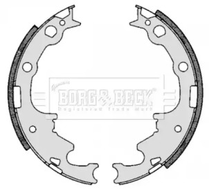 Комлект тормозных накладок BORG & BECK BBS6269