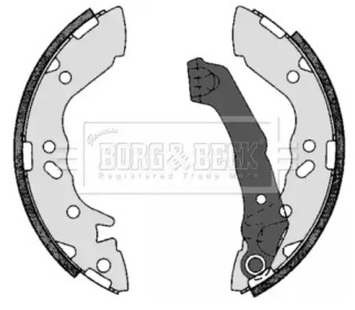 Комлект тормозных накладок BORG & BECK BBS6271