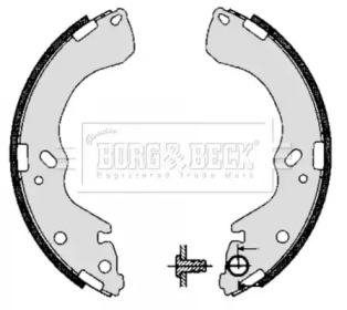 Комлект тормозных накладок BORG & BECK BBS6277