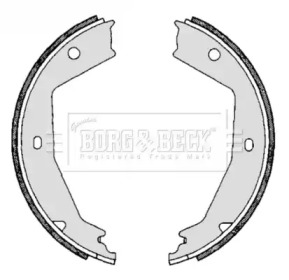 Комлект тормозных накладок BORG & BECK BBS6284