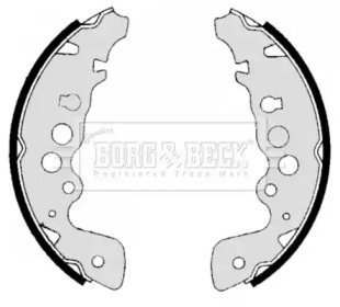 Комлект тормозных накладок BORG & BECK BBS6290