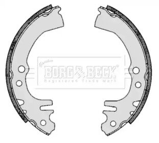 Комлект тормозных накладок BORG & BECK BBS6300