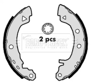 Комлект тормозных накладок BORG & BECK BBS6316