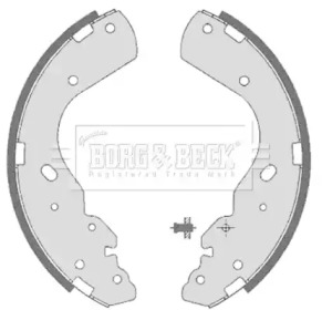 Комлект тормозных накладок BORG & BECK BBS6323