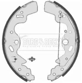 Комлект тормозных накладок BORG & BECK BBS6357