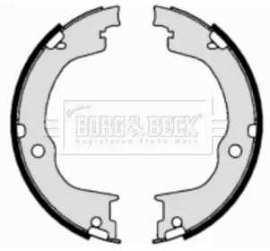 Комлект тормозных накладок BORG & BECK BBS6367