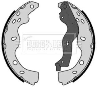 Комлект тормозных накладок BORG & BECK BBS6377