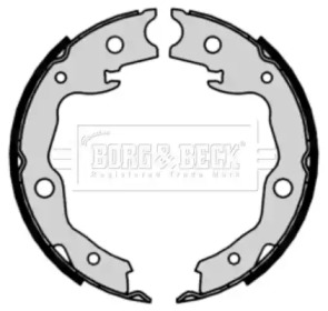 Комлект тормозных накладок BORG & BECK BBS6403