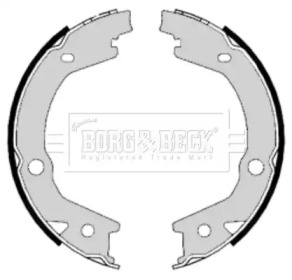 Комлект тормозных накладок BORG & BECK BBS6406