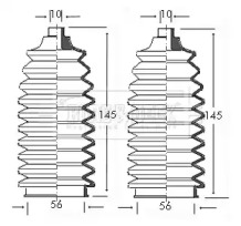 Пыльник, рулевое управление BORG & BECK BSG3037