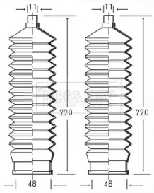 Пыльник BORG & BECK BSG3040