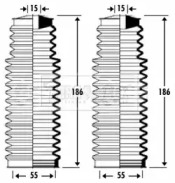 Пыльник, рулевое управление BORG & BECK BSG3275