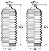 Пыльник, рулевое управление BORG & BECK BSG3288