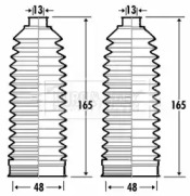 Пыльник, рулевое управление BORG & BECK BSG3341