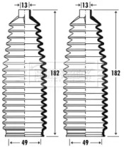 Пыльник, рулевое управление BORG & BECK BSG3381