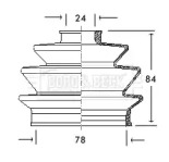 Пыльник BORG & BECK BCB2011