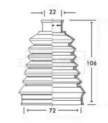 Пыльник BORG & BECK BCB2318