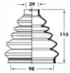 Пыльник BORG & BECK BCB2354