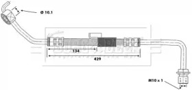 Шлангопровод BORG & BECK BBH6179