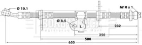 Шлангопровод BORG & BECK BBH6198