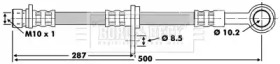 Шлангопровод BORG & BECK BBH6202