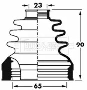 Пыльник BORG & BECK BCB2893