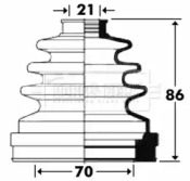 Пыльник BORG & BECK BCB2899