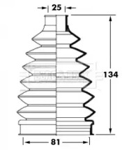 Пыльник BORG & BECK BCB6028