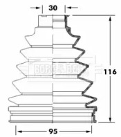 Пыльник BORG & BECK BCB6051