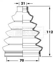 Пыльник BORG & BECK BCB6067