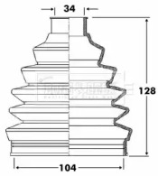 Пыльник BORG & BECK BCB6090