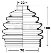 Пыльник BORG & BECK BCB6098