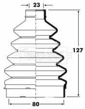 Пыльник BORG & BECK BCB6099