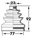 Пыльник BORG & BECK BCB6123