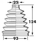 Пыльник BORG & BECK BCB6124