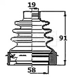 Пыльник BORG & BECK BCB6144