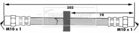 Шлангопровод BORG & BECK BBH6024