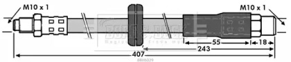 Шлангопровод BORG & BECK BBH6029