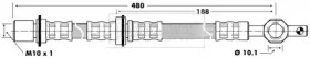 Шлангопровод BORG & BECK BBH6443