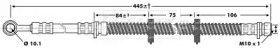 Шлангопровод BORG & BECK BBH6667