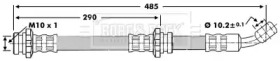 Шлангопровод BORG & BECK BBH6674