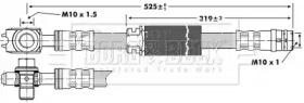 Шлангопровод BORG & BECK BBH6722